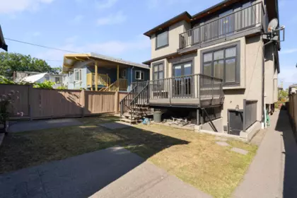 Aerial View of 6387 Prince Albert Street, Vancouver, BC