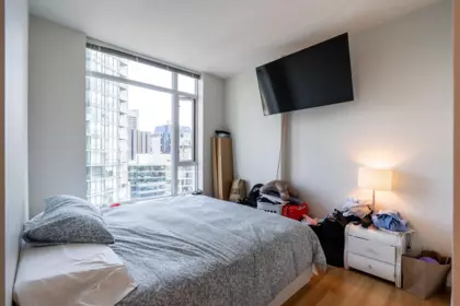 Bedroom 4 Photo of 2905 1211 Melville Street, Vancouver, BC