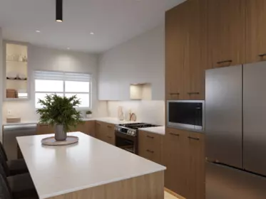 Kitchen Island Photo of 3 15101 72 Avenue, Surrey, BC