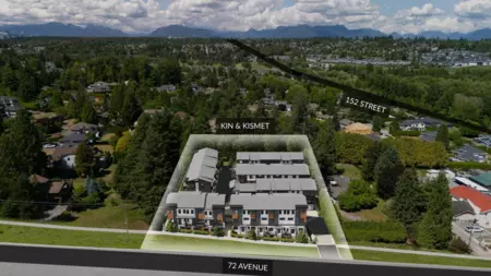 Outdoor Deck Photo of 3 15101 72 Avenue, Surrey, BC