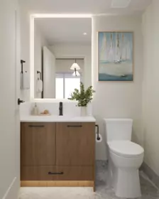 Primary Bathroom Photo of 3 15101 72 Avenue, Surrey, BC