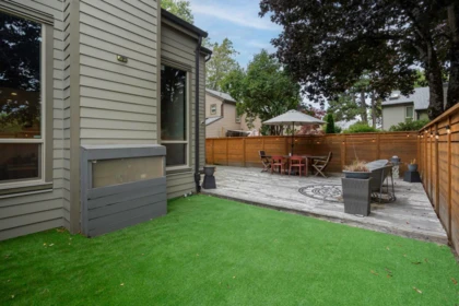 Aerial View of 86 6880 Lucas Road, Richmond, BC