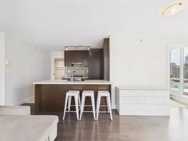 Living Room Photo of 1101 535 Smithe Street, Vancouver, BC