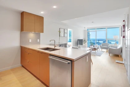 Kitchen Island Photo of 1403 125 E 14th Street, North Vancouver, BC