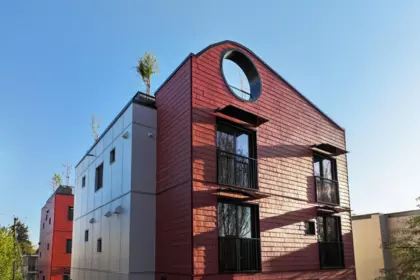 Exterior Rear Photo of 101 1550 E 3rd Avenue, Vancouver, BC