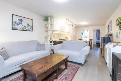 Living Room Photo of 208 189 Keefer Street, Vancouver, BC