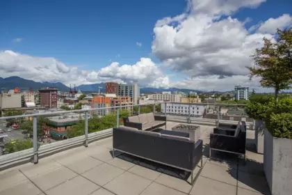 Outdoor Deck Photo of 208 189 Keefer Street, Vancouver, BC