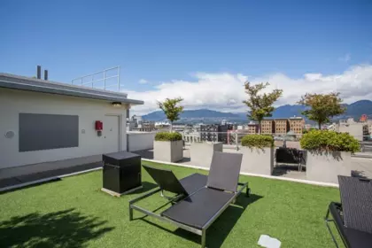 Outdoor Patio Photo of 208 189 Keefer Street, Vancouver, BC