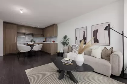 Living Room Photo of 3608 13750 100 Avenue, Surrey, BC