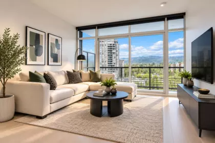 Dining Area Photo of 2401 4720 Lougheed Highway, Burnaby, BC
