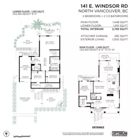 Exterior Rear Photo of 141 E Windsor Road, North Vancouver, BC