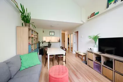 Family Room Photo of 402 1190 Eastwood Street, Coquitlam, BC