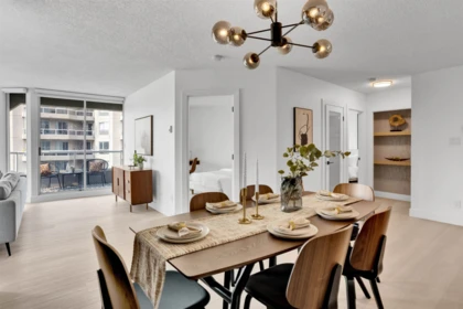 Breakfast Nook Photo of 1503 1135 Quayside Drive, New Westminster, BC