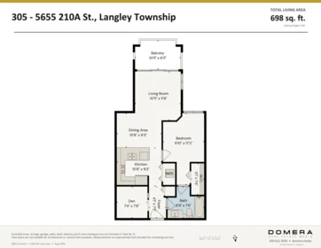 Outdoor Patio Photo of 305 5655 210a Street, Langley, BC