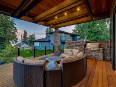 Outdoor Kitchen Photo of 13307 Marine Drive, Surrey, BC