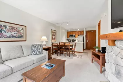 Kitchen Island Photo of 311 4660 Blackcomb Way, Whistler, BC