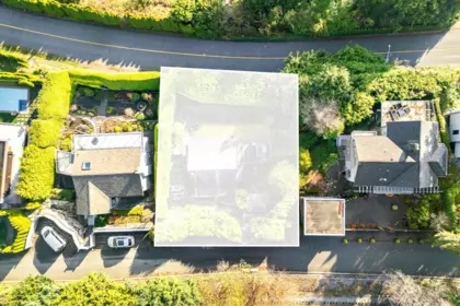 Exterior Rear Photo of 3575 Sunset Lane, West Vancouver, BC