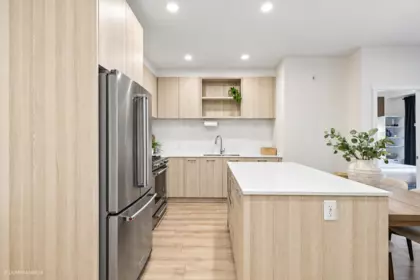 Kitchen Island Photo of 110 721 Anskar Court, Coquitlam, BC