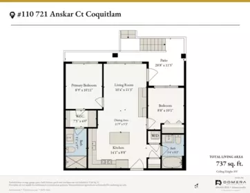 Office / Den Photo of 110 721 Anskar Court, Coquitlam, BC