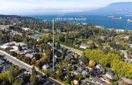Outdoor Patio Photo of 3993 W 10th Avenue, Vancouver, BC