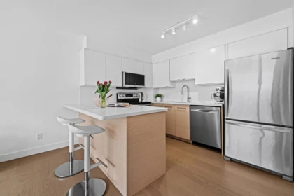 Exterior Rear Photo of 204 1633 W 8th Avenue, Vancouver, BC