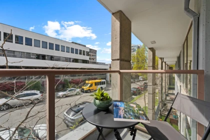 Outdoor Deck Photo of 204 1633 W 8th Avenue, Vancouver, BC