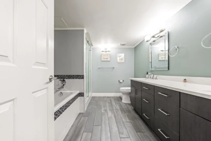 Basement Recreation Room Photo of 306 1230 Quayside Drive, New Westminster, BC
