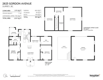 2823 Gordon Avenue, Surrey, BC, Surrey — Single Family Residence for sale