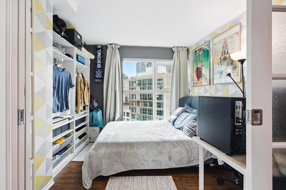 Bedroom 2 Photo of B1002 1331 Homer Street, Vancouver, BC