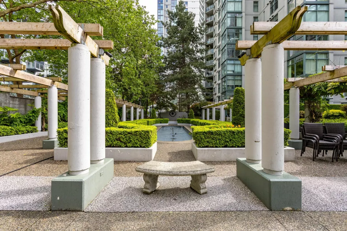 Outdoor Deck Photo of B1002 1331 Homer Street, Vancouver, BC