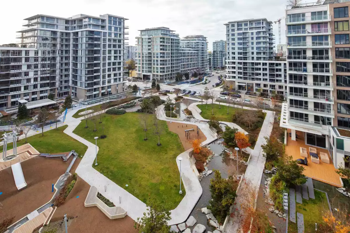 Living Room Photo of 1122 8988 Patterson Road, Richmond, BC