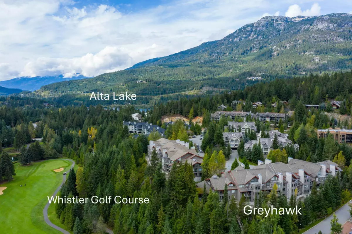 Exterior Rear Photo of 209 3317 Ptarmigan Place, Whistler, BC