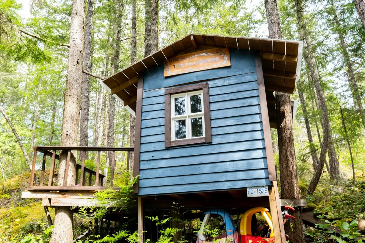 Aerial View of 11832 Sunshine Coast Highway, Pender Harbour, BC