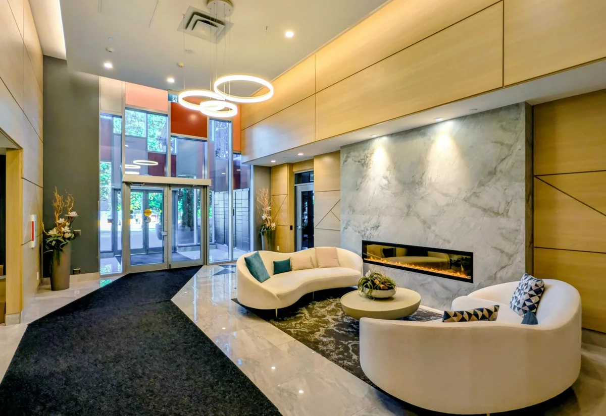 Backyard Photo of 617 3699 Sexsmith Road, Richmond, BC