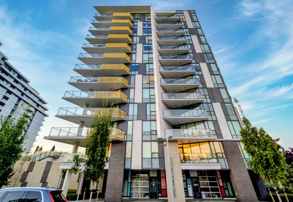 Living Room Photo of 617 3699 Sexsmith Road, Richmond, BC