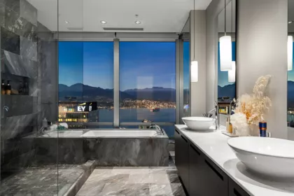 Powder Room Photo of 5302 1128 W Georgia Street, Vancouver, BC