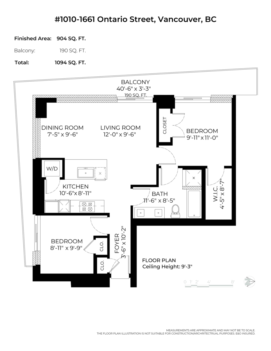 Powder Room Photo of 1010 1661 Ontario Street, Vancouver, BC