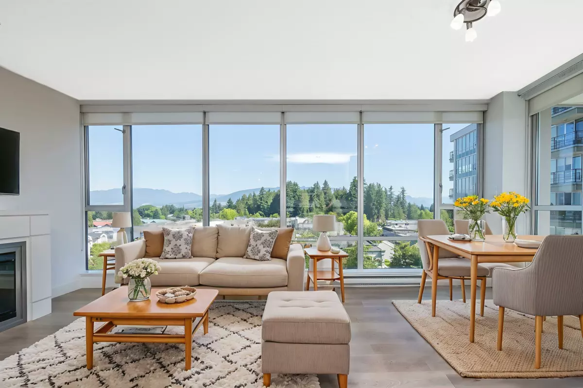 Primary Bedroom Photo of 703 12079 Harris Road, Pitt Meadows, BC