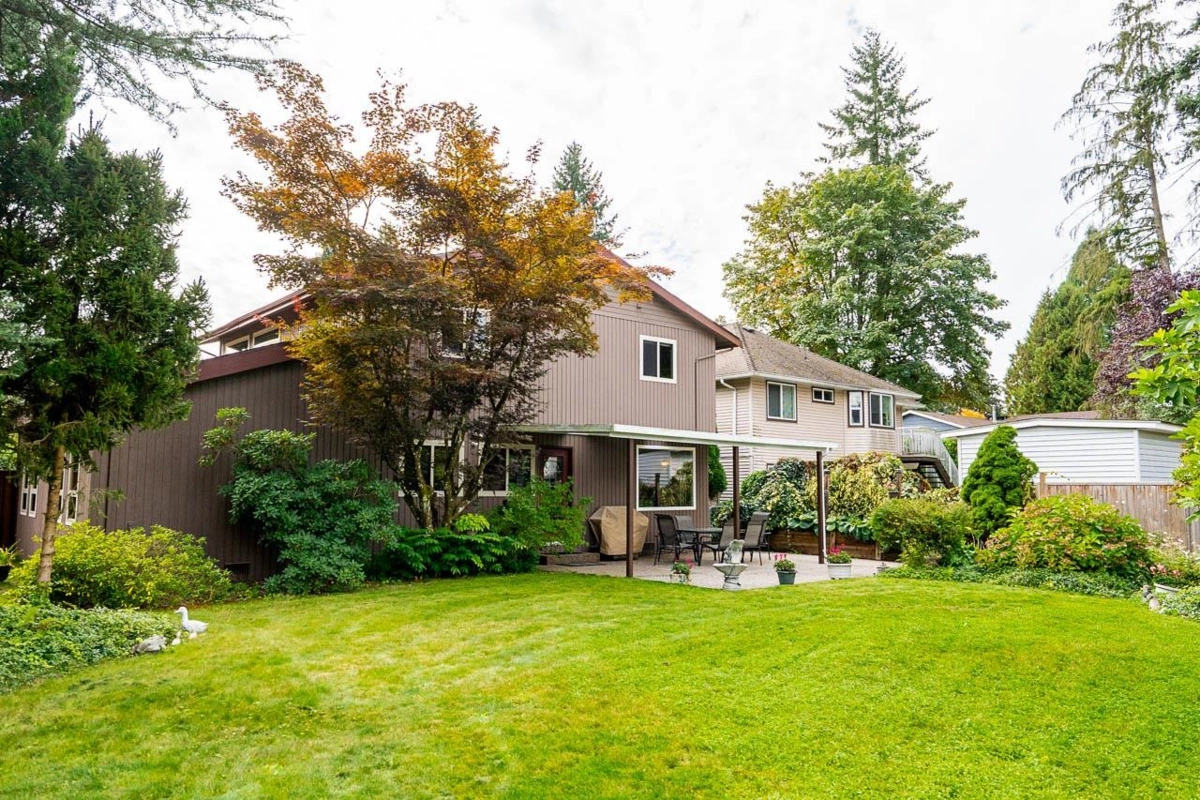 Aerial View of 1623 Suffolk Avenue, Port Coquitlam, BC