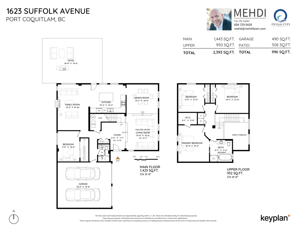 Neighborhood Park Photo Near 1623 Suffolk Avenue, Port Coquitlam, BC