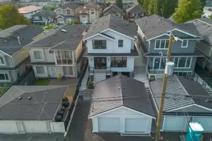 Aerial View of 2 4315 Albert Street, Burnaby, BC