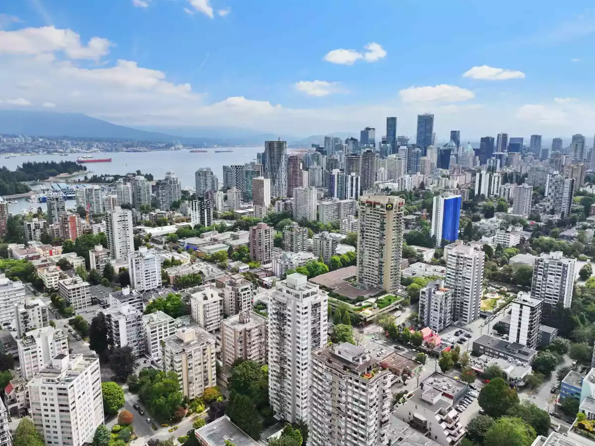 Outdoor Deck Photo of 2301 1850 Comox Street, Vancouver, BC