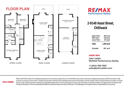 2 9140 Hazel Street, Chilliwack, BC, Chilliwack — Townhouse for sale