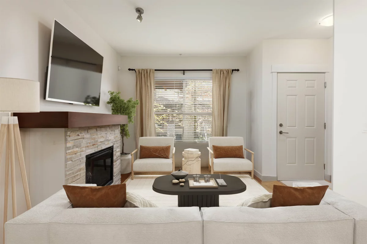 Living Room Photo of 4 307 E 15th Street, North Vancouver, BC