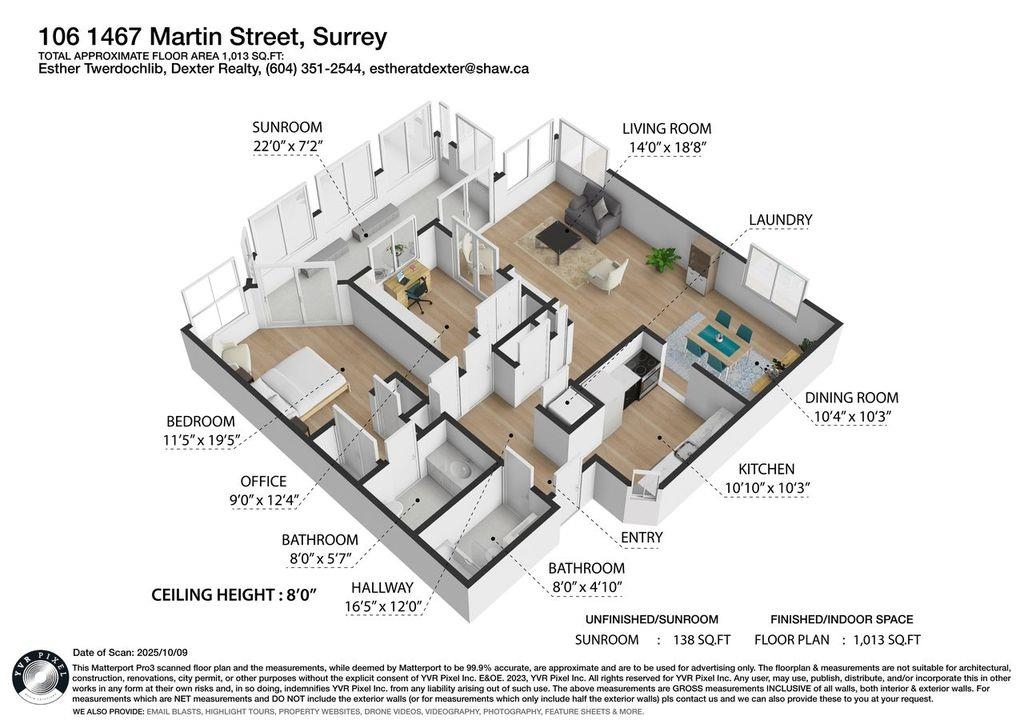 Loft / Bonus Room Photo of 106 1467 Martin Street, White Rock, BC