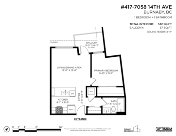 Mudroom Photo of 417 7058 14th Avenue, Burnaby, BC