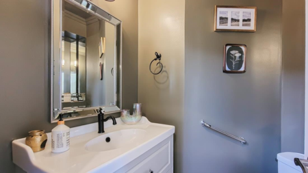 Powder Room Photo of 3762 159a Street, Surrey, BC