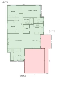 Aerial View of 5878 Medusa Street, Sechelt, BC