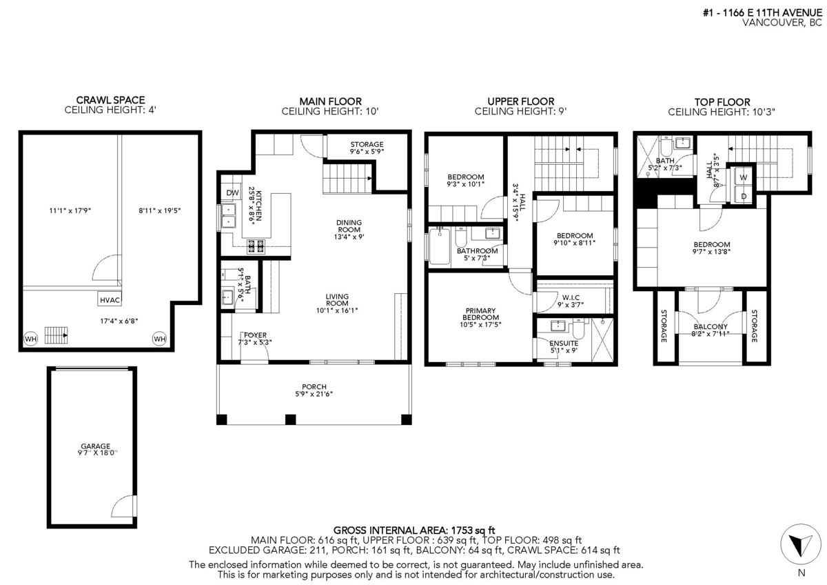 Playground / Recreational Area Near 1 1166 E 11th Avenue, Vancouver, BC