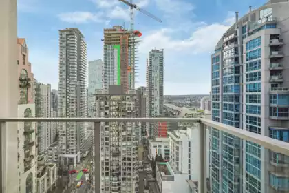 Outdoor Patio Photo of 2404 1225 Richards Street, Vancouver, BC